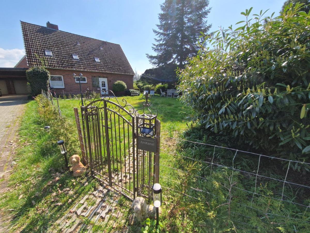 Gemuetliche Wohnung Direkt Am Kuestenkanal! Wardenburg 외부 사진